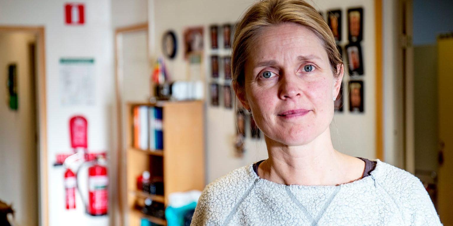 
    Nina Sjöberg är enhetschef på Opaltorgets hemtjänst i västra Göteborg. Bild: Lisa Thanner
   