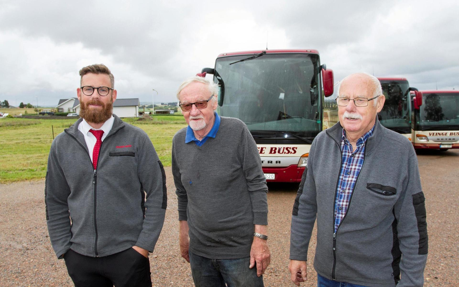 Fredrik Karlsson, Bengt-Göran Karlsson och Karl-Johan Karlsson.