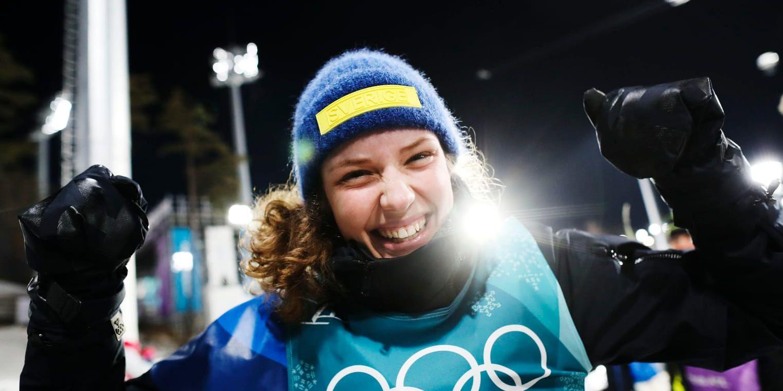 Hanna Öberg hyllas efter sitt sensationella OS-guld.