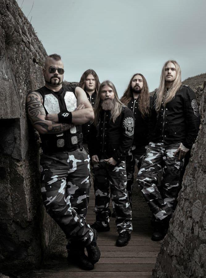 I kväll, 25 april, står Sabaton på scen i Halmstad.