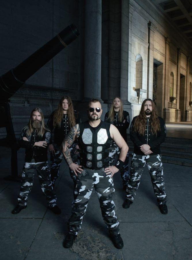 I kväll, 25 april, står Sabaton på scen i Halmstad.