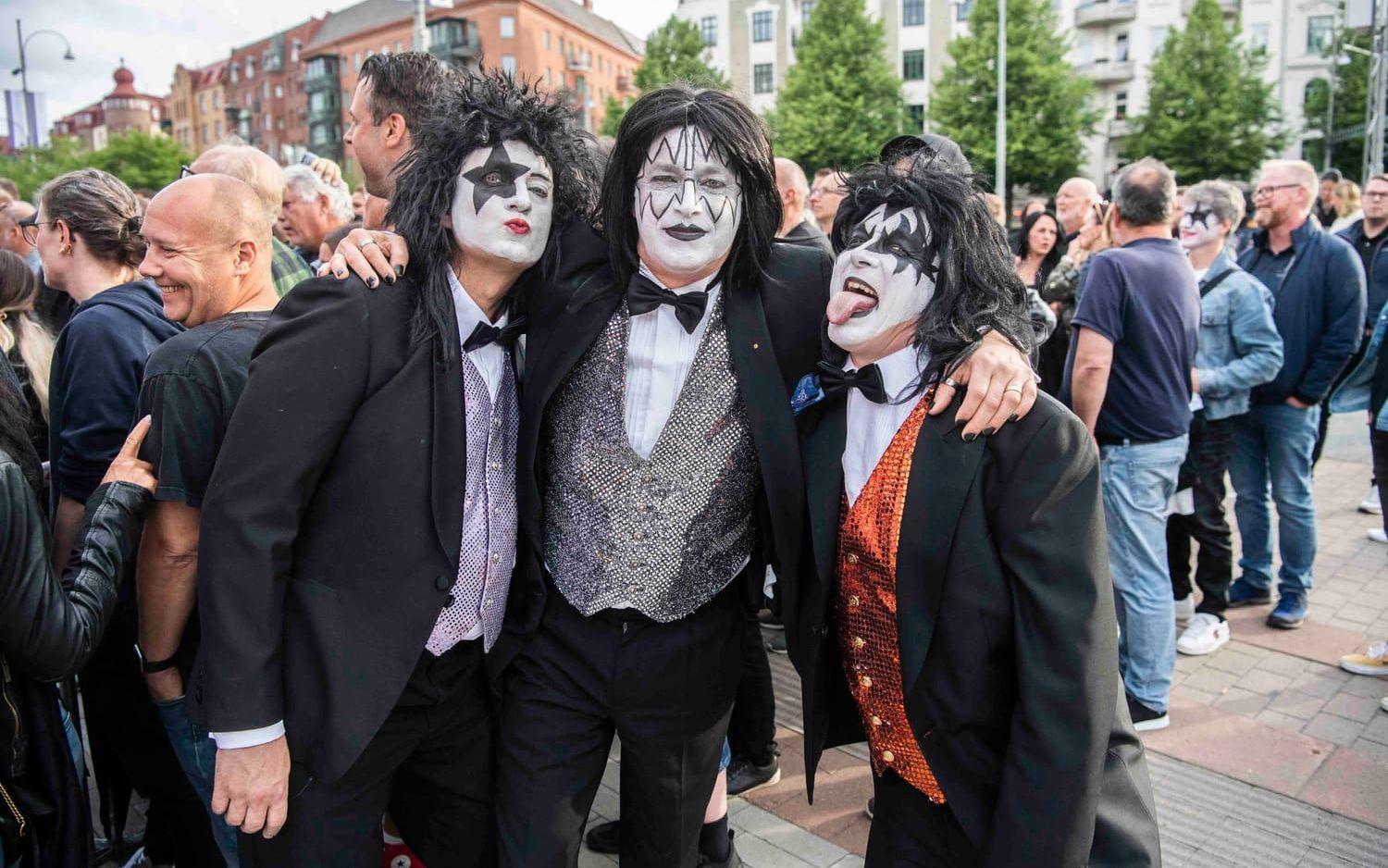 Kiss avskedsshow i Scandinavium, Göteborg.