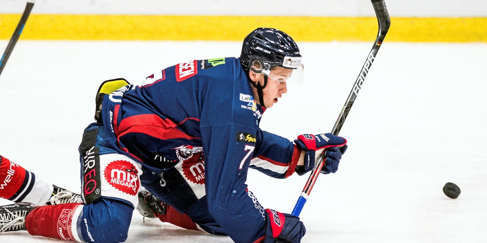 Tungt fall blev det för Melker Iversen och Halmstad Hammers när laget kom igång för sent mot Karlskrona.