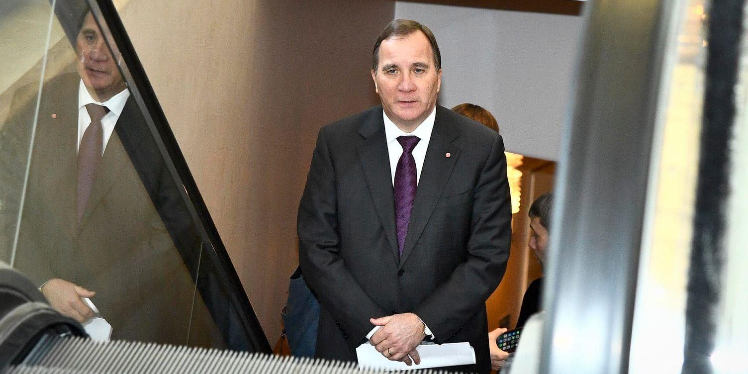 Riksdagen ska på fredagen rösta om Stefan Löfven (S) ska bli statsminister och bilda regering med Miljöpartiet. Arkivbild.