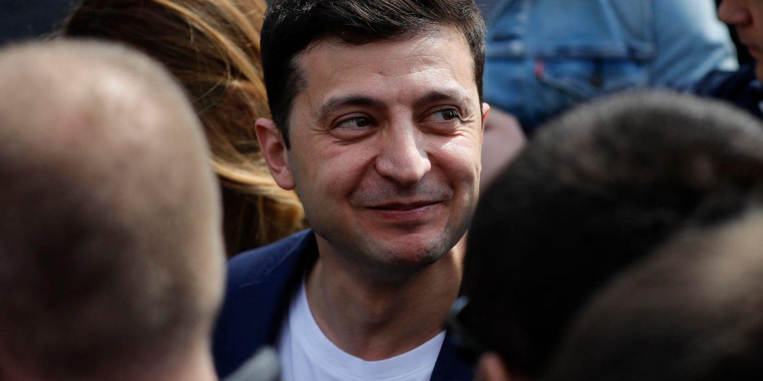 Ukrainas tillträdande president Volodymyr Zelenskyj. Arkivbild.