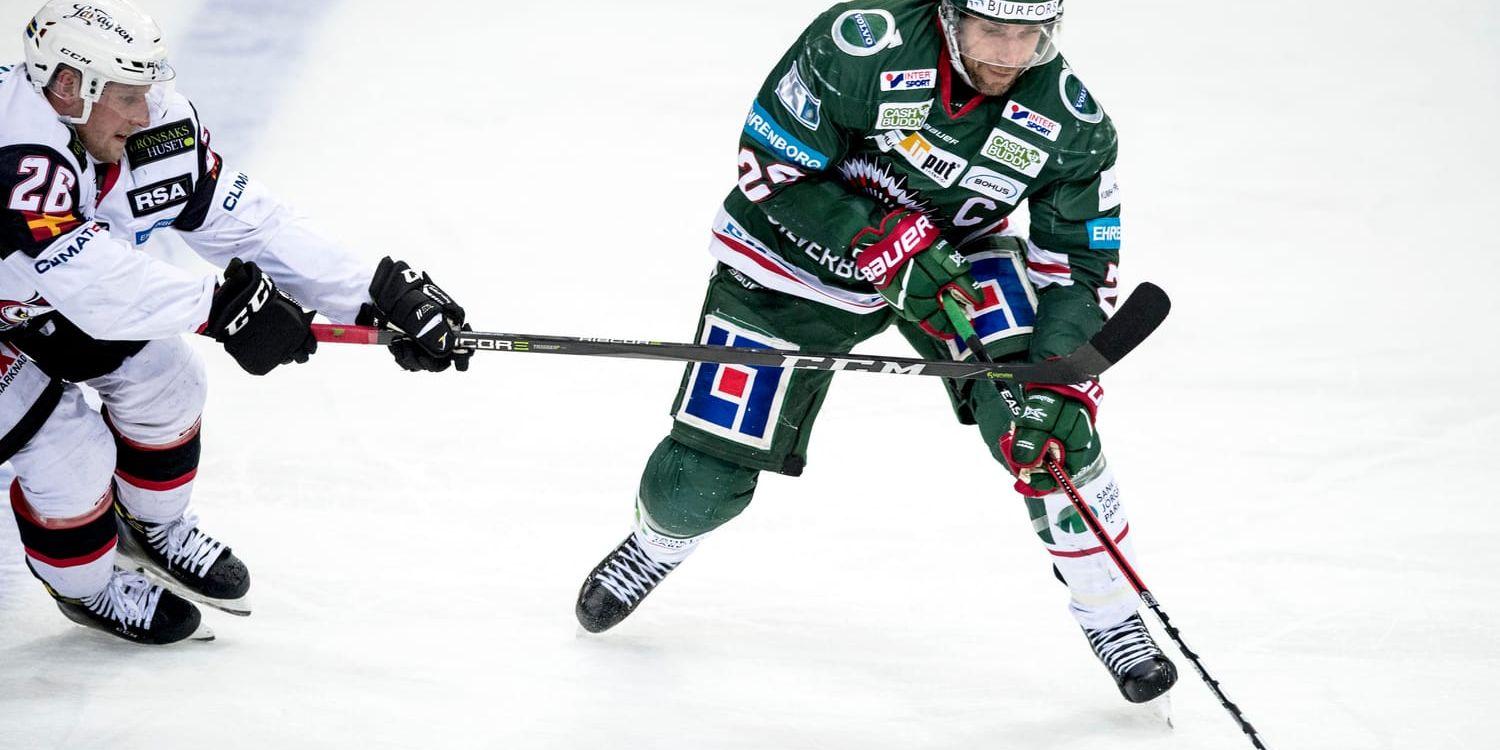 Joel Lundqvist gjorde en av sina bästa matcher denna säsong i comebacken efter OS-äventyret. Men Frölundas segerglädje grumlades av Ryan Laschs skada.