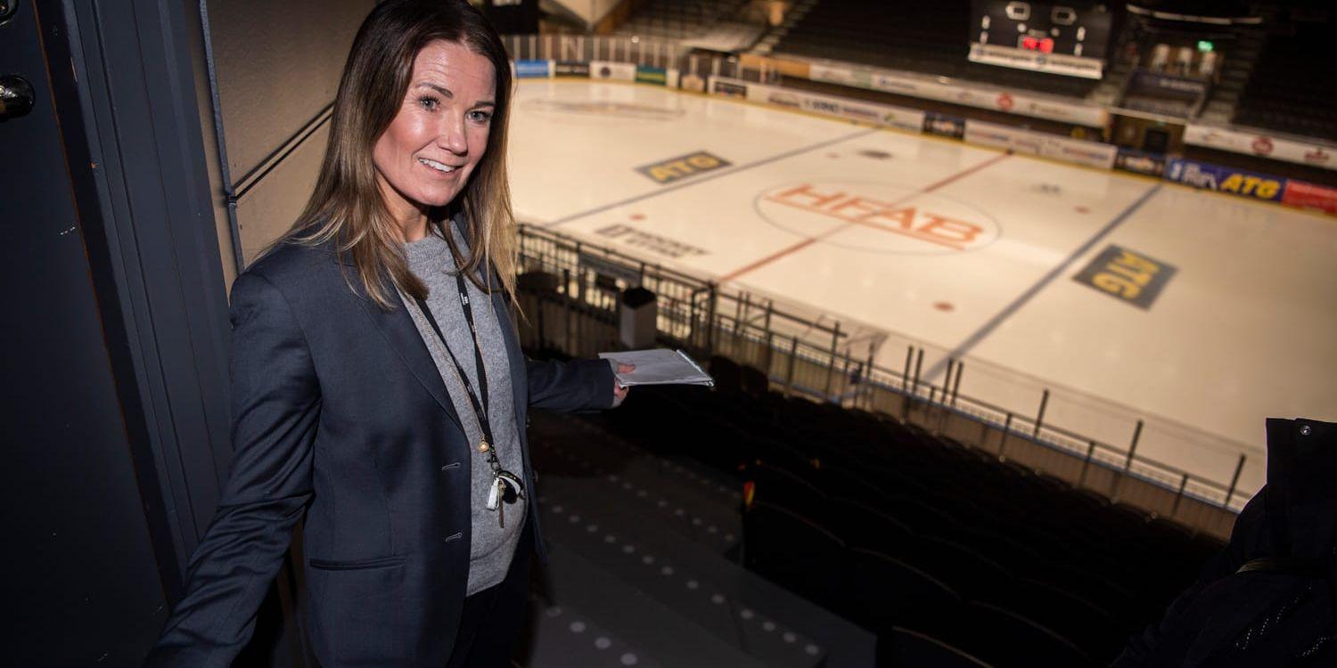 Carina Robertsson, arenachef för Halmstad Arena, har haft en bra dialog med Svenska ishockeyförbundet efter senaste tidens incidenter i ishallen.