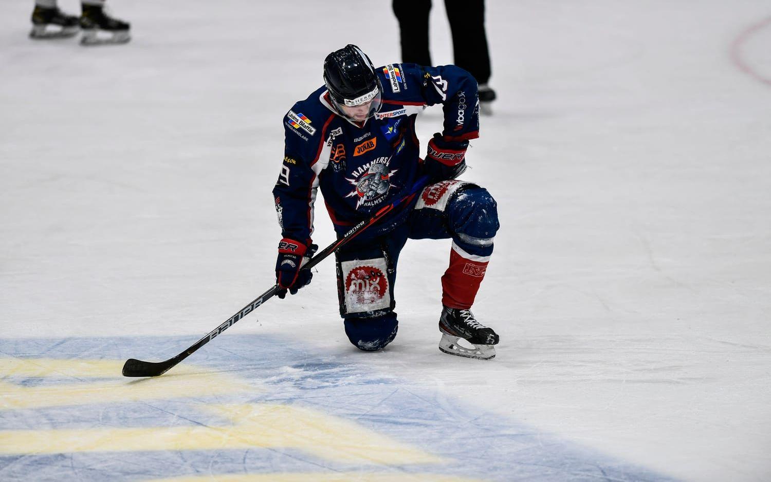 Halmstad Hammers vann mötet mot Kallinge-Ronneby och säkrade Hockeyettankontraktet till nästa säsong.