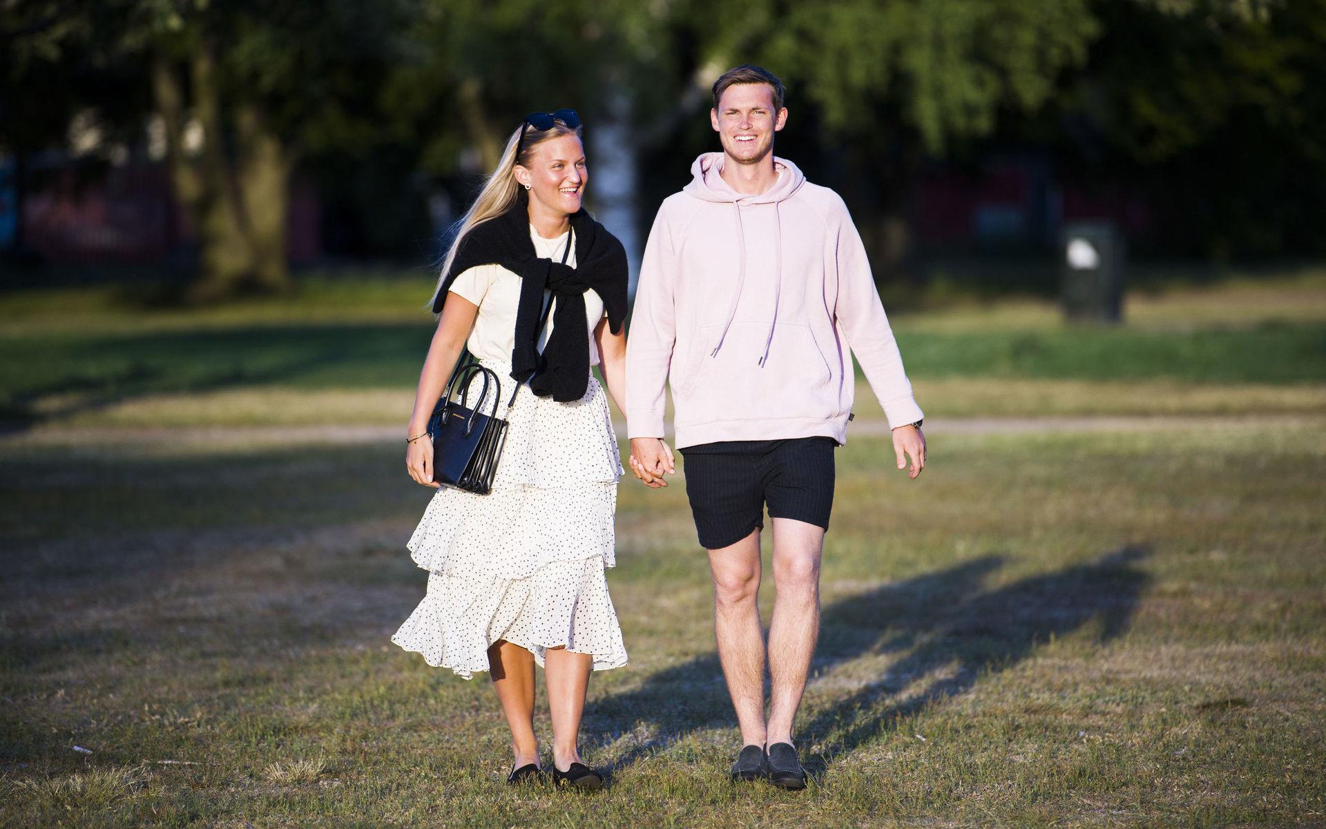 Amanda Kullenberg och Jonathan Svedberg.