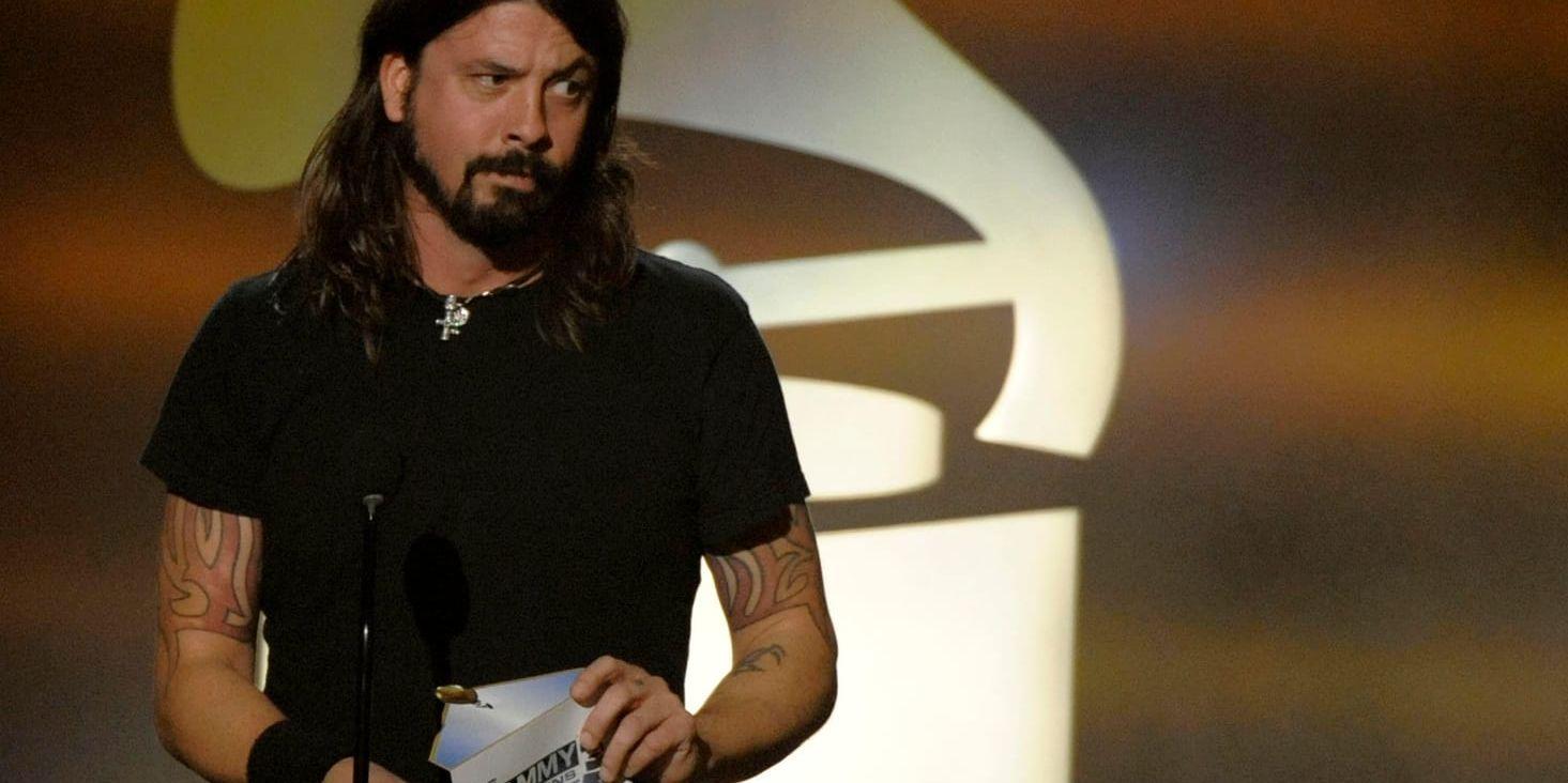 David Grohl skäms över president Trump. Arkivbild.