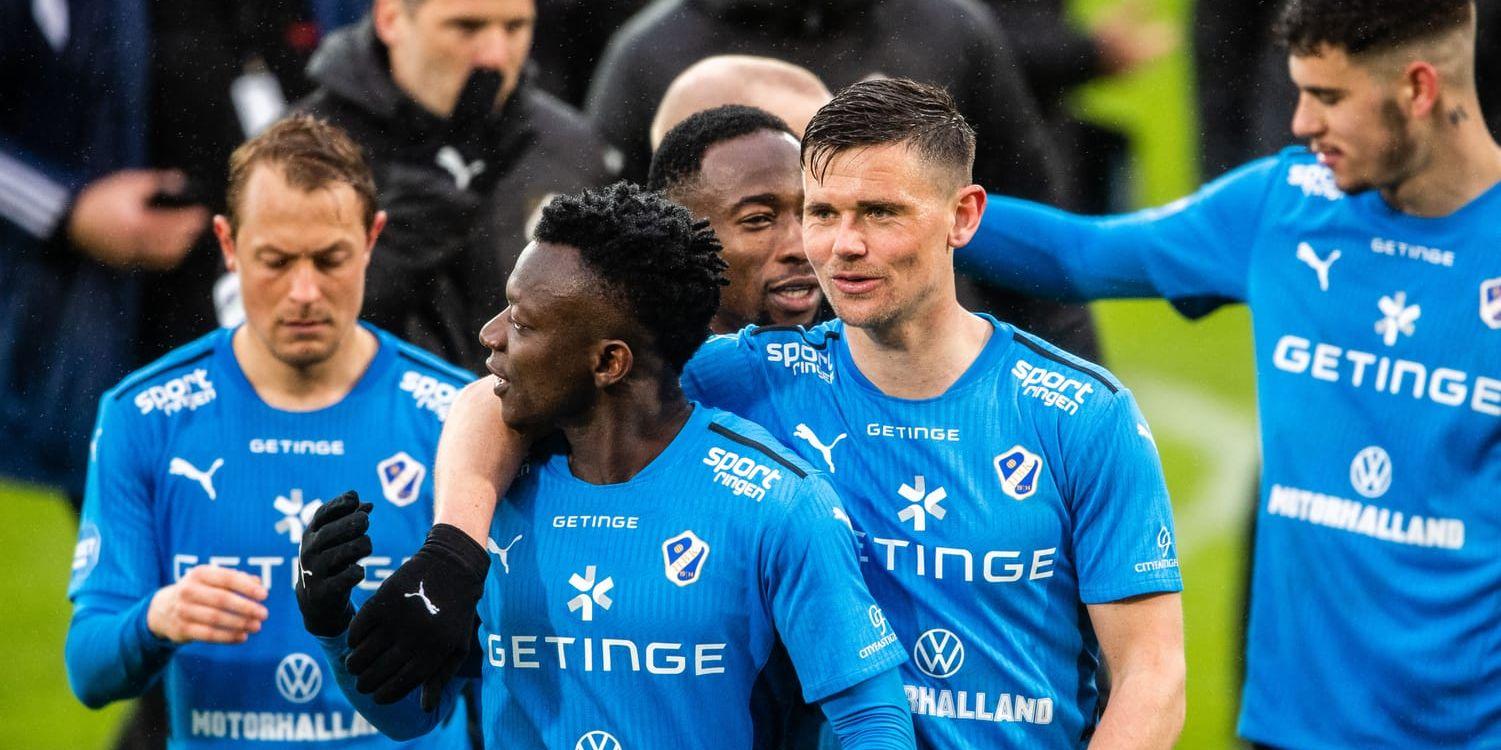 HBK-spelarna hade anledning att vara glada efter premiärsegern mot BK Häcken.