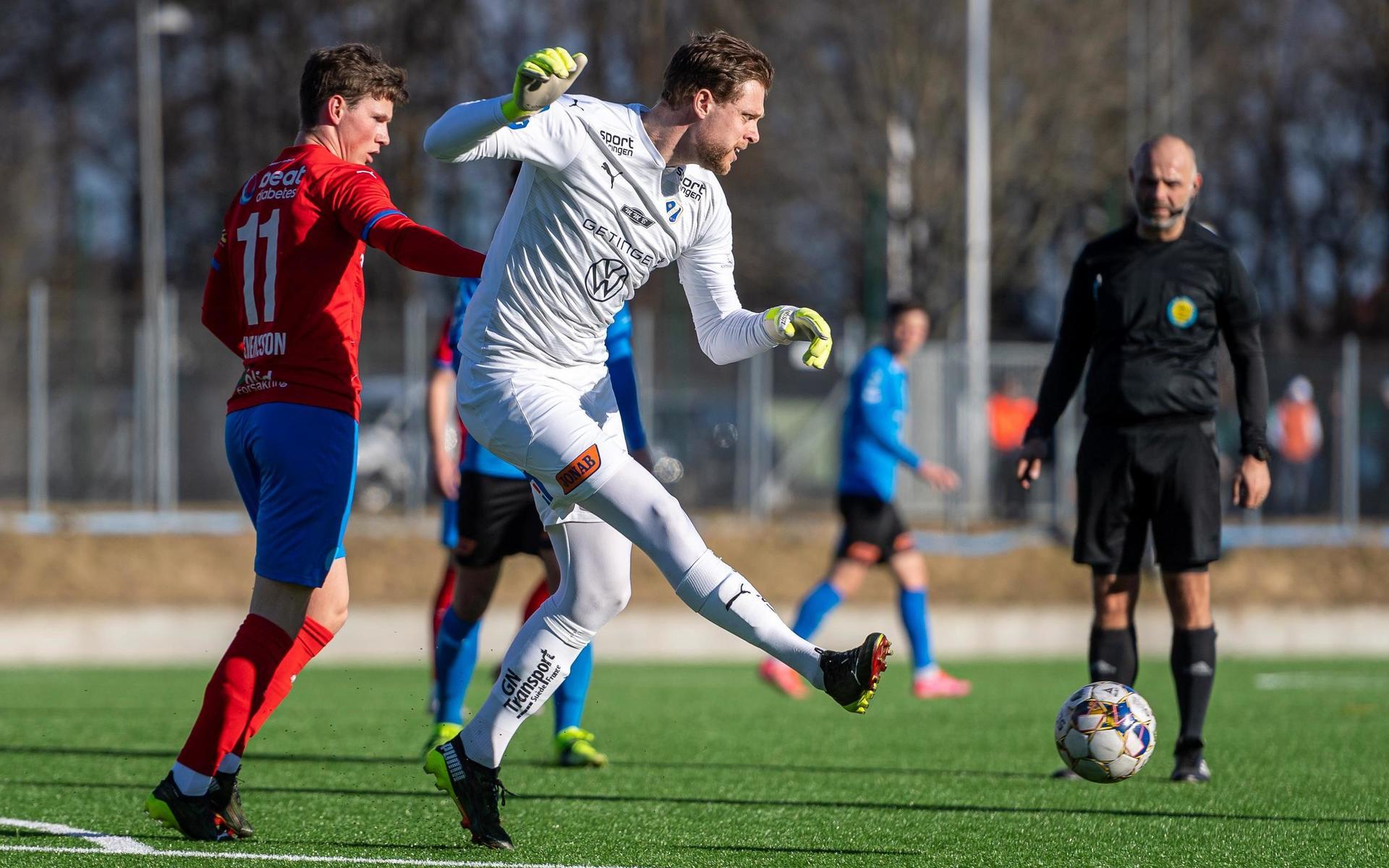 Malkolm Nilsson Säfqvist var bra i mål och höll nollan.