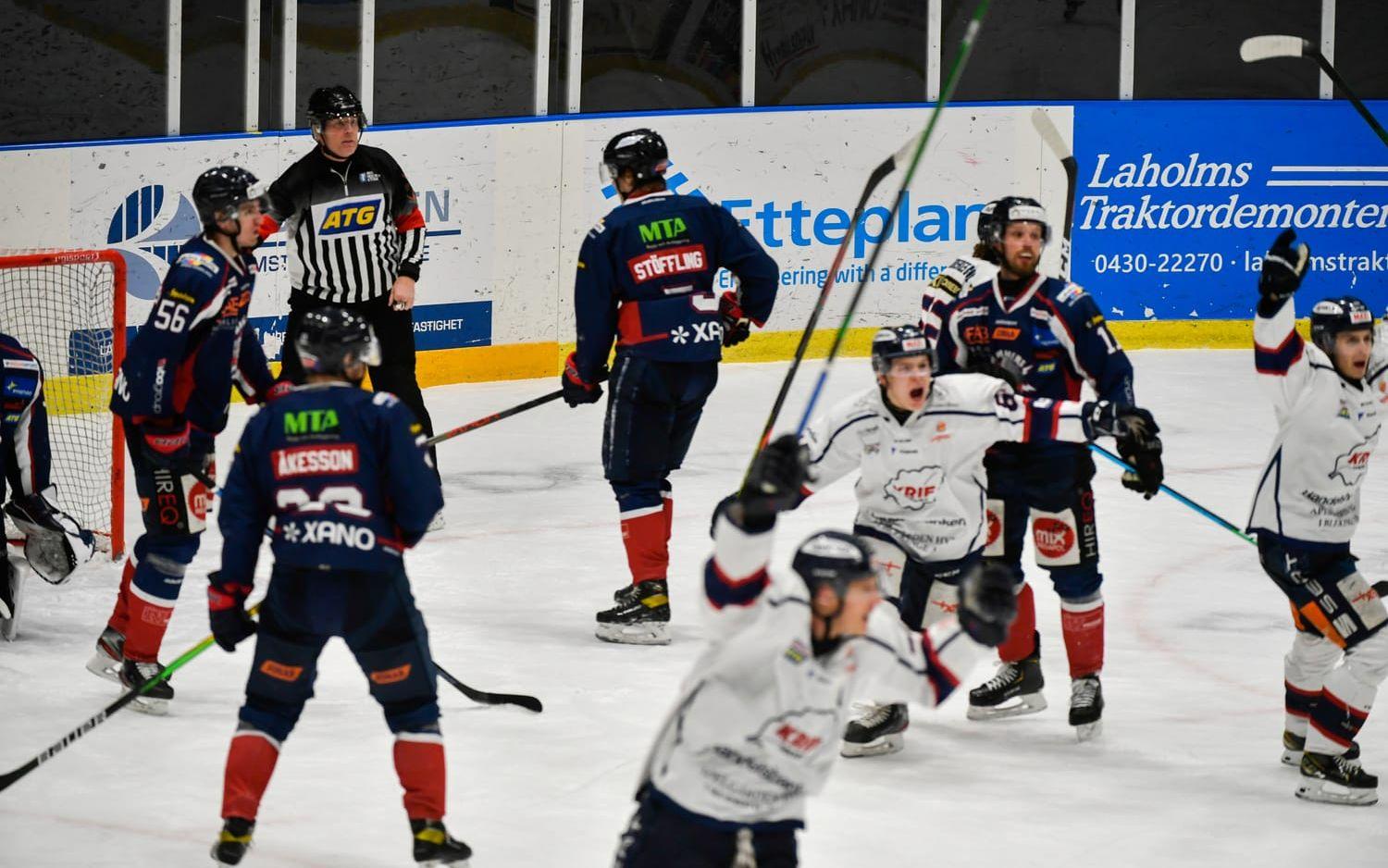 Hammers tog emot Kallinge-Ronneby i en match som slutade med två poäng till Hammers.