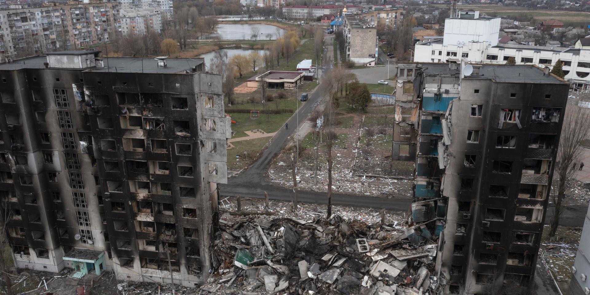 ”Det som hände den 24 februari chockade oss. Putin inledde en invasion av Ukraina ’för att få bort det nazistiska styret i Kiev’.” 