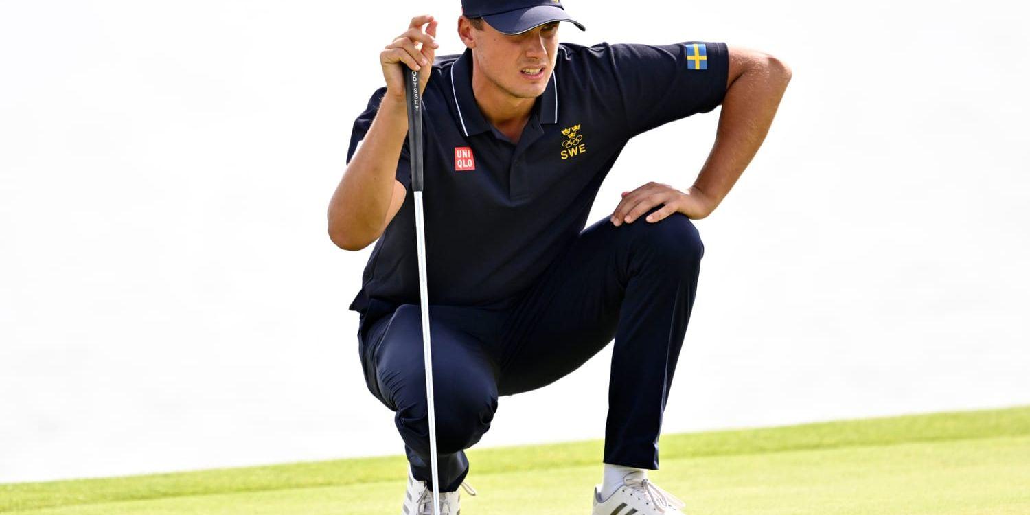 Ludvig Åberg spelade OS-turneringen i golf.