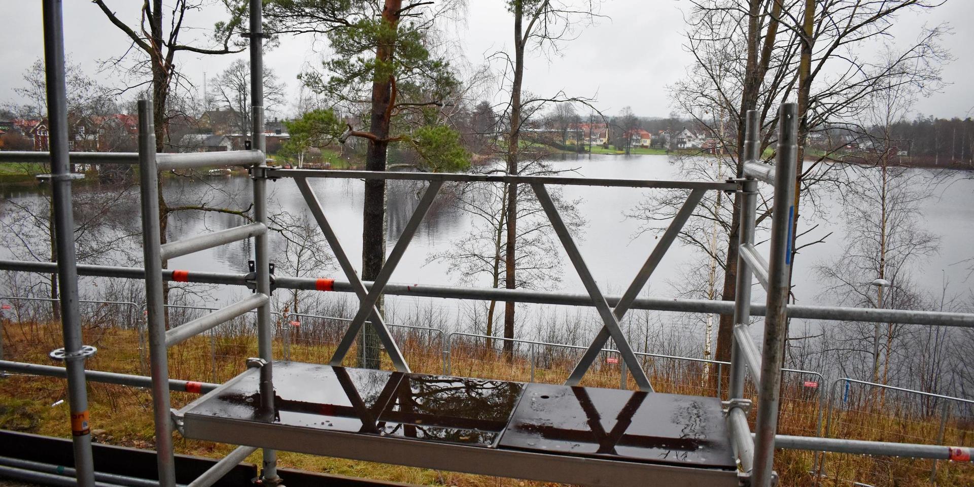 Bostadsområdet Marknadsplatsen med 24 hyresrätter i Torup är klart för inflyttning i april nästa år.