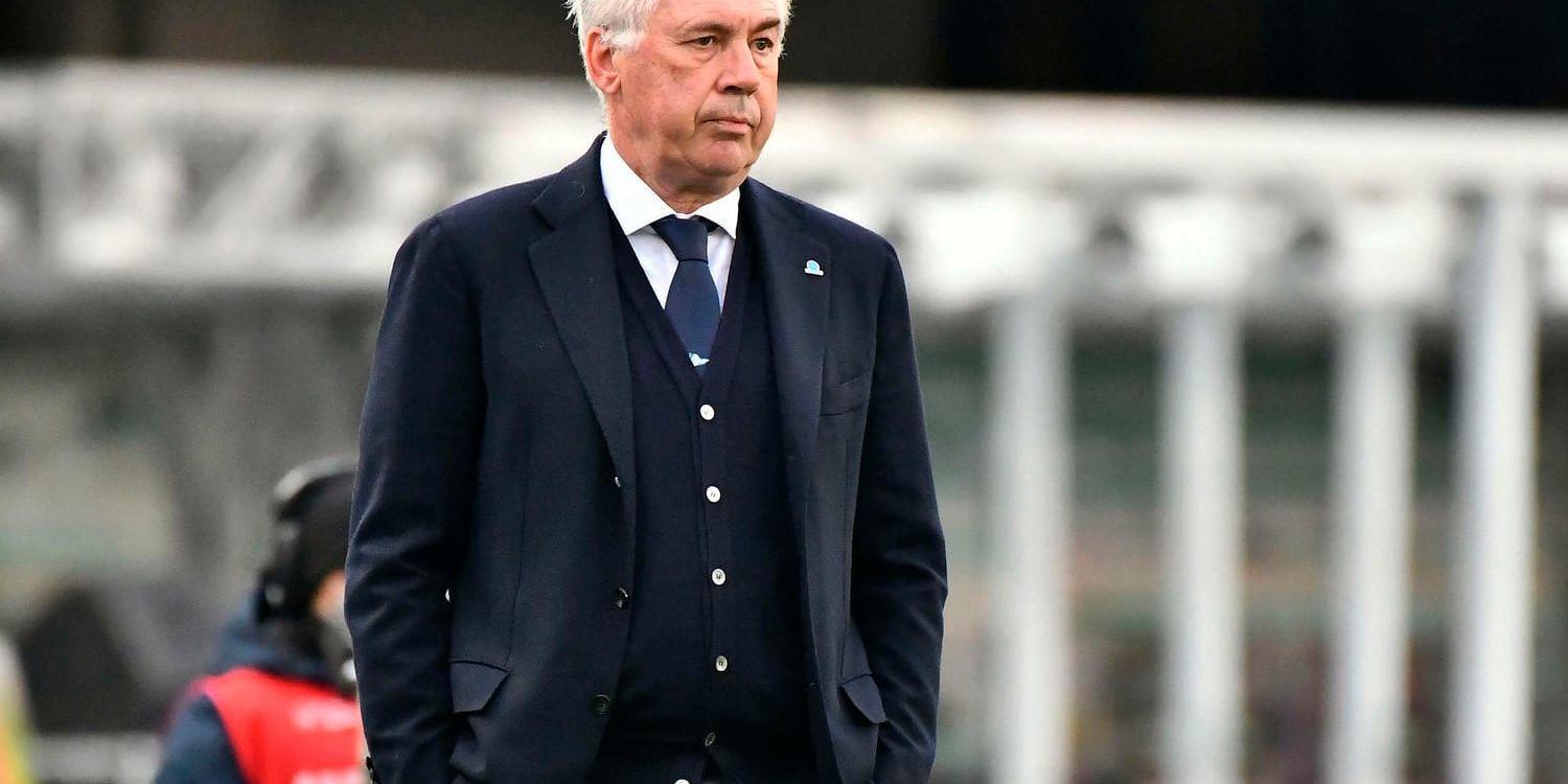 Carlo Ancelotti tog över Napoli inför säsongen. Arkivbild.