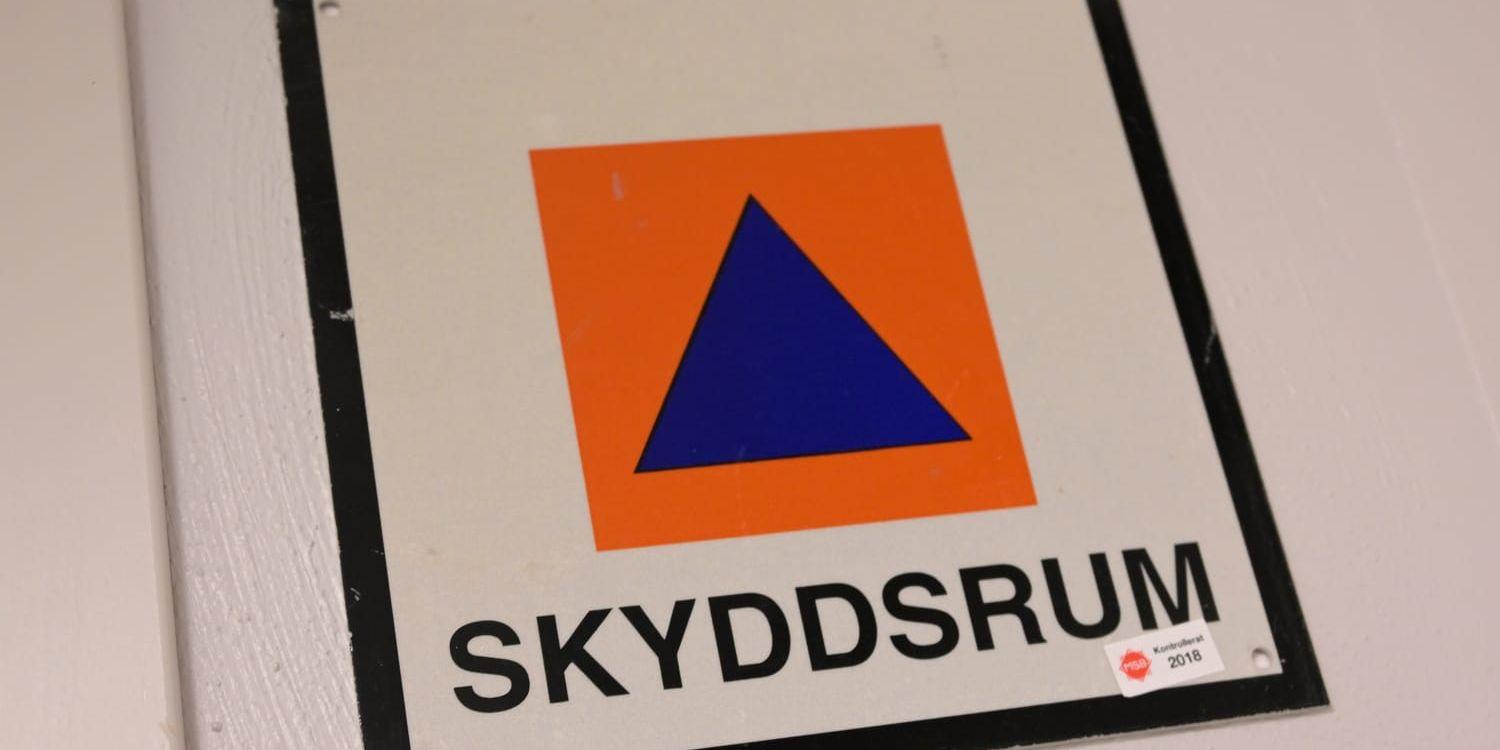 Skyddsrummen i Sverige bör rustas upp anser MSB. Arkivbild.